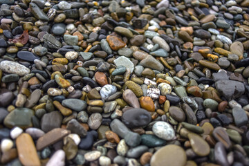 pebbles on the beach