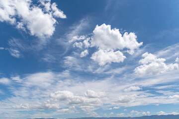 Fototapeta premium blue sky with clouds