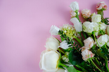 A charming bouquet with delightful flowers