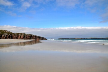 Ceannabeinne Beach in Scotland