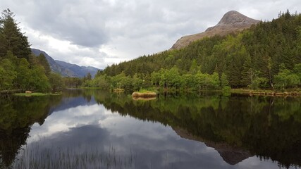Fototapeta na wymiar Glencoe in Scotland