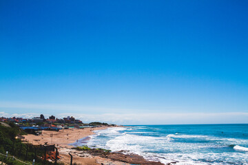 Small town south of the city of Mar del Plata on the sea coast in Argentina in the South Atlantic.