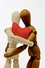 Valentine's Day, World Lovers Day. A special thought for the people you love, of any age, sex and skin color