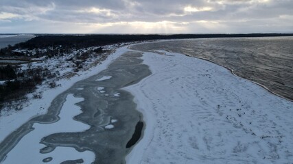 Sobieszewo Island in Gdansk, Poland