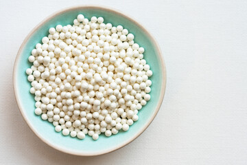 Candy Pearls in a Bowl
