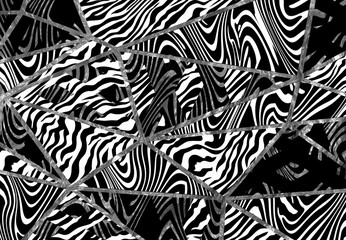 abstract leopard print texture design