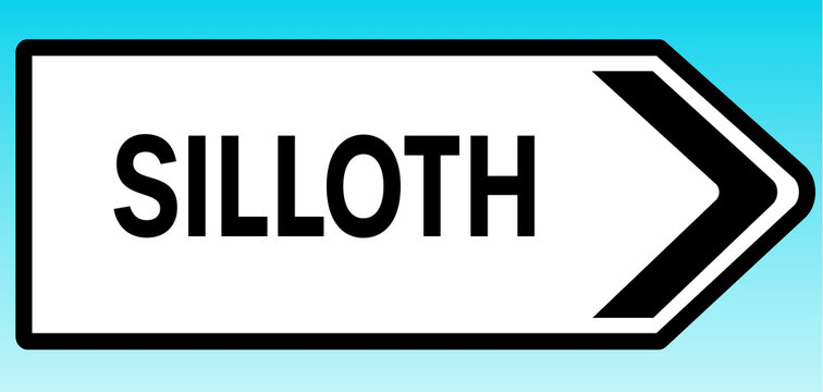 Silloth Road sign