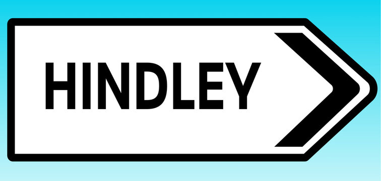 Hindley Road sign
