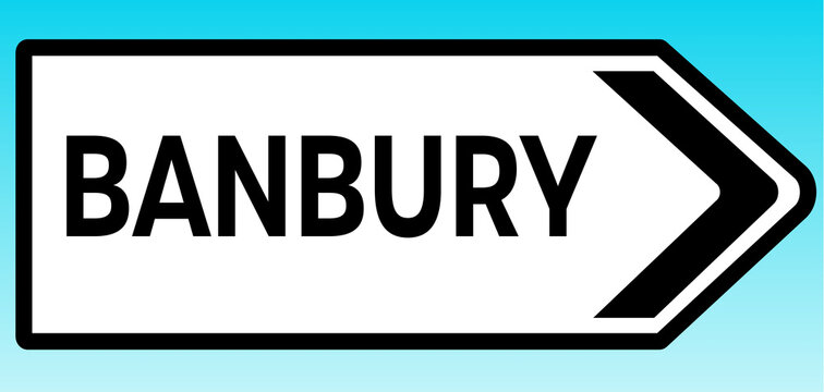 Banbury Road sign
