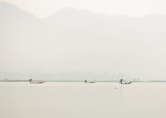 Fishing on Inle Lake Burma