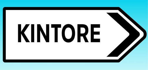 Kintore Road sign