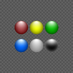set of paints, multi-colored icons. Paint red, yellow, green, blue, white, black.