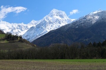 Grand Muveran plaqué de neige