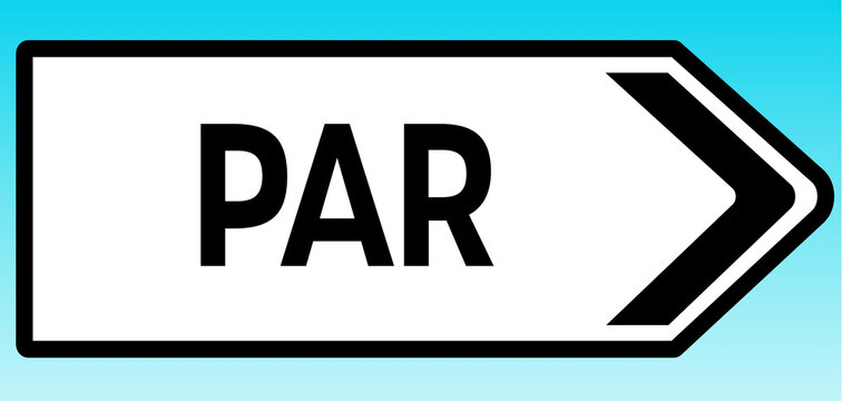 Par Road sign
