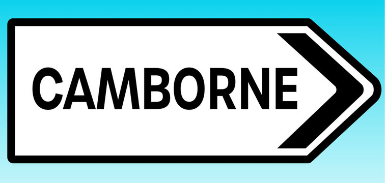 Camborne Road Sign