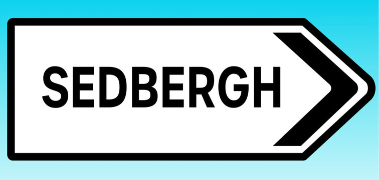 Sedbergh Road Sign