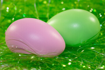 Colorful Easter eggs for Easter holiday
