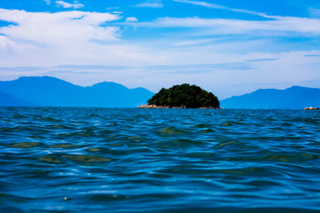Fototapeta premium island in the ocean