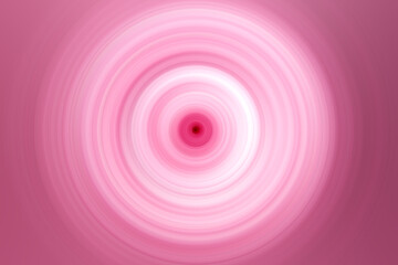 Abstract Radial Motion Blur on a pink Background. Circle pattern for label, textiles, garment or brochure design. Background for modern graphic design and text.    