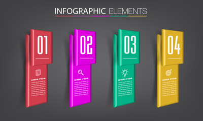 modern text box template, banner Infographics