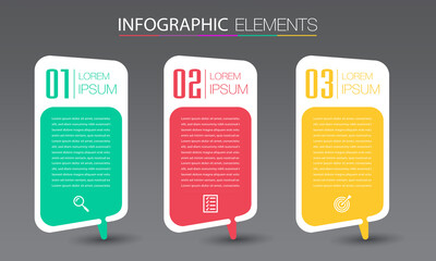 modern text box template, banner Infographics