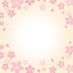 桜の花背景