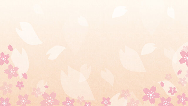 桜の花背景