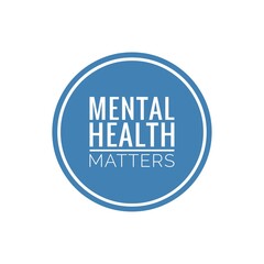''Mental Health matters'' Lettering