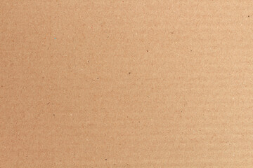 Cardboard sheet texture background, detail of recycle brown paper box pattern.