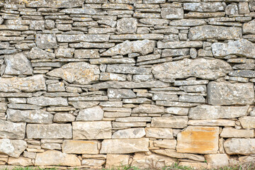 image of stone wall in rural environment