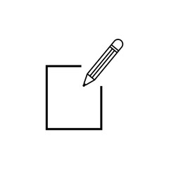 Pencil and square sign. drawing plan illustrator