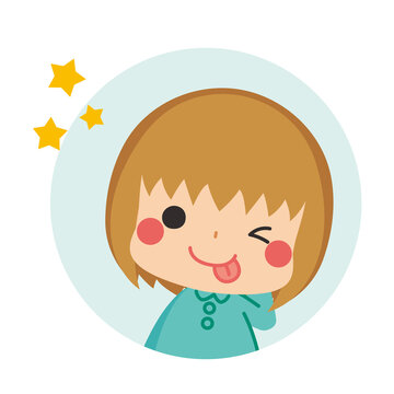 テヘペロ Images Browse 99 Stock Photos Vectors And Video Adobe Stock