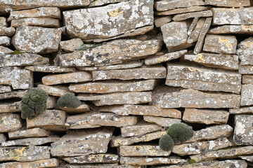 image of stone wall in rural environment