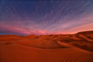 Fototapeta na wymiar North Sahara - Dunes