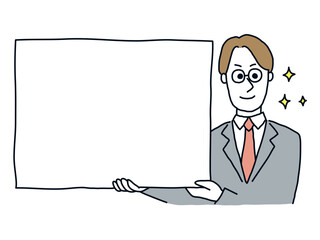 男性　ポイント　フレーム　メッセージ