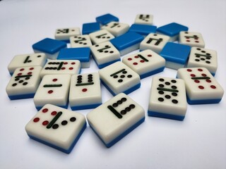 Cool dominoes that are neatly arranged