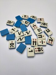 Cool dominoes that are neatly arranged