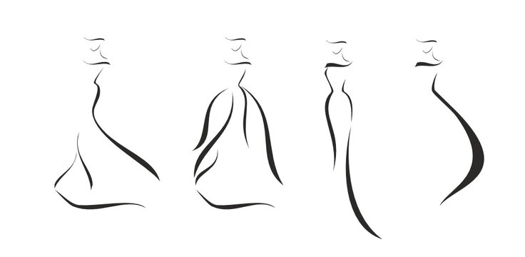
face, silhouette, girl, bride, beauty, woman, hat, logo, symbol, emblem, silhouette of a girl, style, fashion, mannequin, model, artist, catwalk, seamstress, dress, salon, graduation, wedding, tattoo