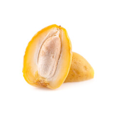 Date fruit an isolated on white background.