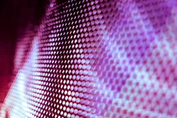 CloseUp LED blurred screen. LED soft focus background. abstract background ideal for design.