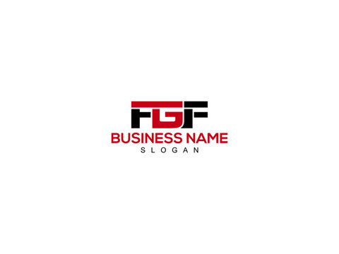 Letter FGF Logo Icon Design For New Business