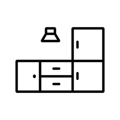 Kitchen Set Icon Design Vector Template Illustration