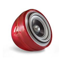 Realistic Speaker 3D Rendering