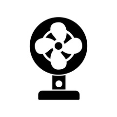 Electric Fan Icon Design Vector Template Illustration