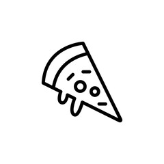 Pizza Icon Design Vector Template Illustration