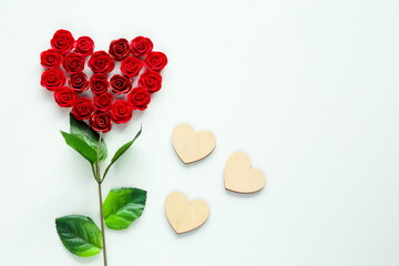 Beautiful Valentine's Day concept with heart