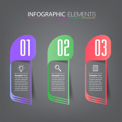 modern text box template, banner Infographics