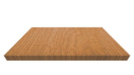 wooden table isolated on plywood ply wood 3d surface