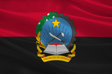 Flag of Republic of Angola