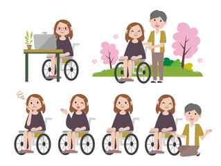 車椅子　生活　夫婦